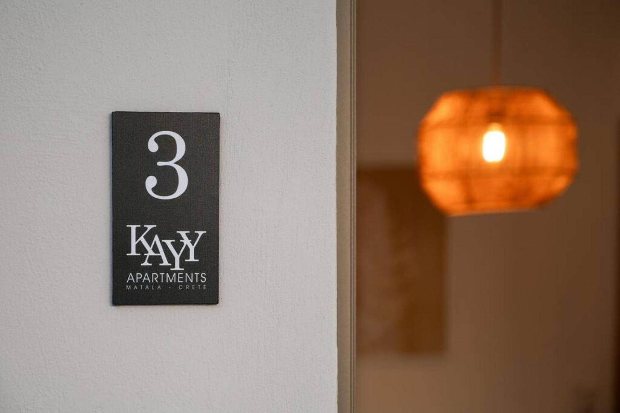 Kayy Apartments 3 In Matala المظهر الخارجي الصورة